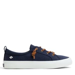 Sperry Navy Canvas Crest Vibe Sneaker 7